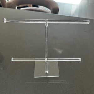 Clear Acrylic Jewelry Display Stand